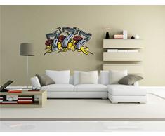 INDIGOS KAR-Wall-Misc2-Gambling7-58 Wandtattoo Misc2-Gambling7 - Gruselige Spielautomaten - Wandaufkleber 58 x 34 cm