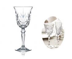 RCR MELODIA Goblet, CL 27, Wasser Glas, transparent, 9 x 9 x 20 cm