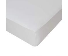 All Bamboo Spannbetttuch, Soft Grey, Einzelbett