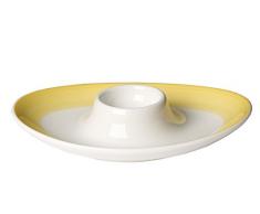 Villeroy & Boch Colourful Life Lemon Pie Eierbecher, 5x5x7 cm, Premium Porzellan, Gelb