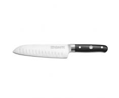 KitchenAid KKFTR7SKWM Santoku Messer, Edelstahl, silber / schwarz, 17 x 7 x 2 cm