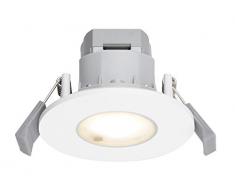 Trio Leuchten LED Einbauspot 629510101 Compo, Aluminium weiß, 1 x 4.3 Watt LED