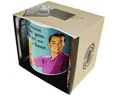 Half Moon Bay Kaffeetasse britischer Hunor, Keramik, weiß, 12 x 10 x 9 cm