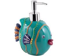 Gedy Dori Seifenspender, Kunstharz, türkis, 9,6 x 13 x 16,5