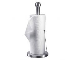 Westmark Küchenrollenhalter, Höhe: 36,5 cm, Rostfreier Edelstahl, Silber, 52362260