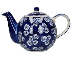 London Pottery JY18LT04 Teekanne mit Sieb, Steingut