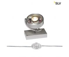 SLV KALU Standleuchte, Aluminium gebürstet, Single