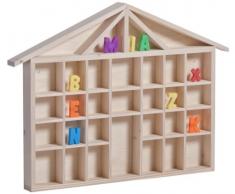 Zeller 12120 Setzkasten, L 49 x B 3.5 x H 35 cm, Kiefer natur