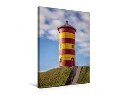 Premium Textil-Leinwand 50 x 75 cm Hoch-Format Pilsum, KrummhÃ¶rn, Niedersachsen | Wandbild, HD-Bild auf Keilrahmen, Fertigbild auf hochwertigem Vlies, Leinwanddruck von Peter Roder