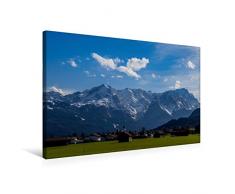 Calvendo Premium Textil-Leinwand 75 cm x 50 cm quer, EIN Motiv aus dem Kalender Unsere schÃ¶ne Bergwelt - Werdenfelserland und AllgÃ¤u | Wandbild, Bild auf Leinwand, Leinwanddruck Natur Natur