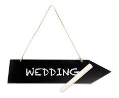 Club Green Holz Tafel Pfeil Kreide, schwarz, 305 x 65 mm, 1 Stück