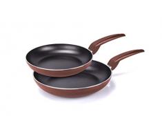 Moneta Pfannenset 24+28 Stratomax Induction Kupfer Pfanne 24+28 cm, Aluminium