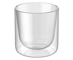 alfi 2420.005.000 Doppelwandglas glasMotion, Borosilikat-Glas M 200 ml - 2er Set Isolierglas, Kaffeetasse