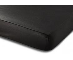 Fleuresse colours Mako-Satin Spannbettlaken, 140 x 210 cm