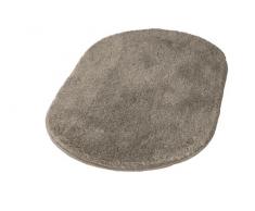 Kleine Wolke 5405271602 Badteppich Relax, 55 x 65 cm oval, taupe