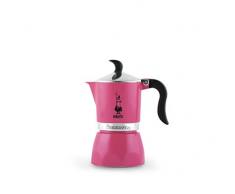 Bialetti 0005351 Espressokocher Fiammetta für 1 Tasse in Fuchsia, Aluminium, 30 x 20 x 15 cm