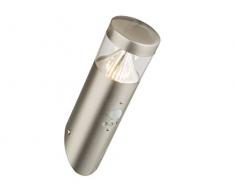 Globo Wandleuchte mit Sensor Fosca, silber