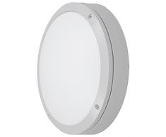 Akzentlicht LED Aussenleuchte mit Dämmerungsschalter, Glas, Integriert, 10 W, Warmweiß, 27.5 x 27.5 x 7.6 cm