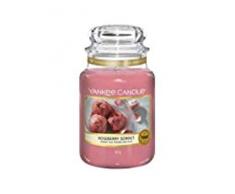 YANKEE CANDLE Classic Duftkerze, Glas, pink, 8,6cm