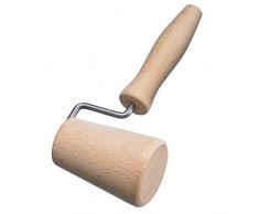 Westmark Backformroller für runde Backformen, Konisch geformt, Buchenholz, Durchmesser: 5,3 cm, Hellbraun, 30032270