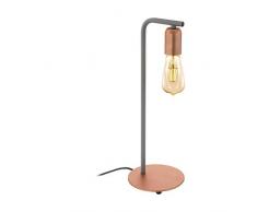 EGLO ADRI 1 Tischleuchte, Stahl, 12 W, grau, roségold