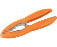 Fackelmann Nussknacker Soft aus Kunststoff, 16 cm aus Kunststoff in schwarz /orange