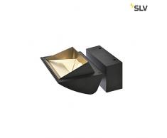 SLV MERADO FLOOD WL, LED Indoor Wandaufbauleuchte, schwarz, 4000K, 40° Leuchte Aluminium W