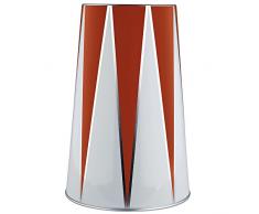 Alessi Circus Vakuum Flaschenkühler, Weißblech, Weiß, 15.8 x 15.8 x 25 cm