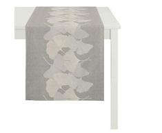 APELT Läufer, Polyester, leinen, 48 x 140 x 0.2 cm