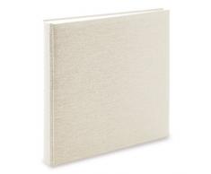 goldbuch Fotoalbum, Summertime Trend 2, 30 x 31 cm, 60 weiße Seiten mit Pergamin-Trennblättern, Leinen, Beige, 27 605, 60 cm
