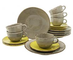 CreaTable 14342, Serie Organic Elements, Geschirrset Kaffeeservice 18 teilig