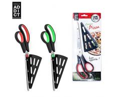 Easy Make kd3138 Schere Pizzaschneider rot/grün 27,4 x 7,7 x 1,5 cm