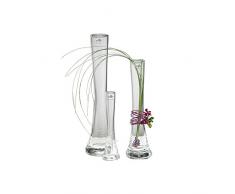 Sandra Rich 284-26-99 Solifleur Glasvase, Ø 4 / 7 x 26 cm, klar (1 Stück)