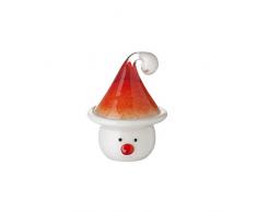 Villeroy & Boch Special Offer Glas Wichtel, dekorative Figur für unter den Weihnachtsbaum, Glas, bunt, 0,13 x 0,13 cm