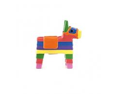 Kikkerland Spardose, Keramik, Bunt, 19.7 x 9.6 x 19.3 cm