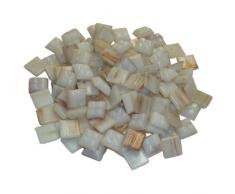 MosaixPro 10Â x 10Â x 4Â mm 200Â g 302-piece Goldline Glas Fliesen, weiÃ