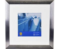 Henzo Luzern 20x20 Frame dunkelgrau Bilderrahmen, Metall, 20 x 20 x 1.55 cm