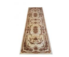 oKu-Tex Webteppich Teppichläufer Brücke Galerie Bidjar | Orientmuster | Farbe: Berber | 80 x 240 cm