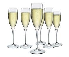 Bormioli Rocco 170061BF9021990 Champagner Glas, 6 Stück