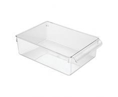 InterDesign 41330EU Linus Pullz 8 für das Badezimmer, durchsichtig