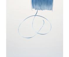 Deko AS GmbH Seidenkordel hellblau - 2 mm Breite auf 100 m Rolle - 29031 501-R 002