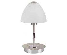 Rabalux 2602 Nordic, Tischleuchte, Chrom-Stahl