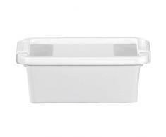 Kiss Kis Aufbewahrungsbox Bi Box 3 Liter in weiß-transparent, Plastik, 16x26.5x10 cm