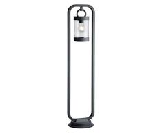 Trio Leuchten Außen Wegeleuchte Sambesi 404160142, Alumniumguss Schwarz Matt, Acryl klar, exkl. 1 x E27