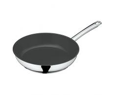 WMF Devil Bratpfanne 28 cm, Cromargan Edelstahl beschichtet, Induktion, Keramikbeschichtung, Edelstahlgriff, backofenfest