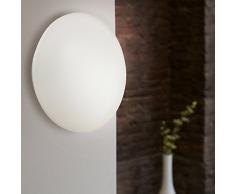 EGLO Wandleuchte, Metall, Integriert, Weiß