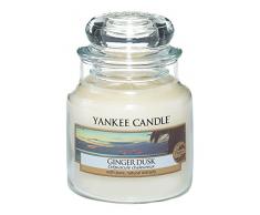 YANKEE CANDLE Classic Housewarmer Klein, Ginger Dusk, Duftkerze, Raum Duft im Glas/Jar, 1315091E