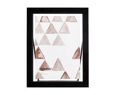 AmazonBasics Schwebender Bilderrahmen, 13 x 18 cm, Schwarz