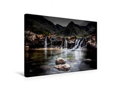 Premium Textil-Leinwand 45 x 30 cm Quer-Format Fairy Pools Glen Brittle Isle of Skye | Wandbild, HD-Bild auf Keilrahmen, Fertigbild auf hochwertigem Vlies, Leinwanddruck von mbp - Marcus Bayer Photography