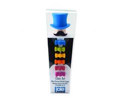 Joie Set Weinverschluss und Kenn-Cup, Silikon, Mehrfarbig, 6.98 x 6.98 x 20.32 cm, 7 Stück